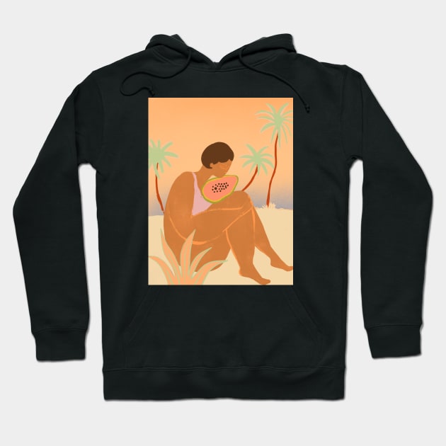 YaYa Papaya Hoodie by Arty Guava